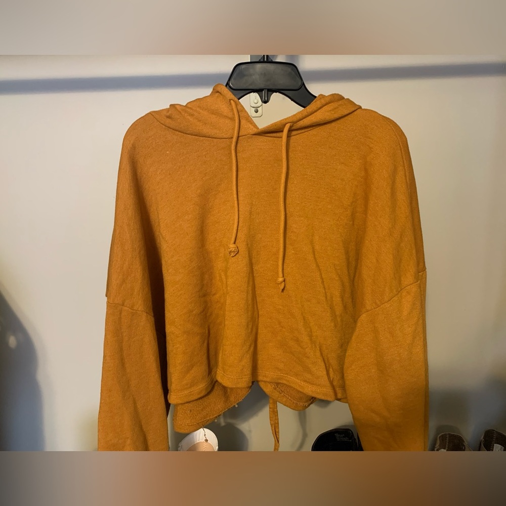 Long sleeve /Cropped hoodie/ XXL